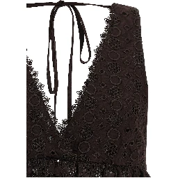 Brown Cotton Blouse