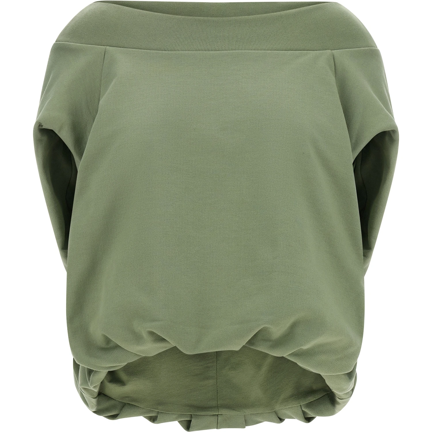 Beige Cotton Sweatshirt