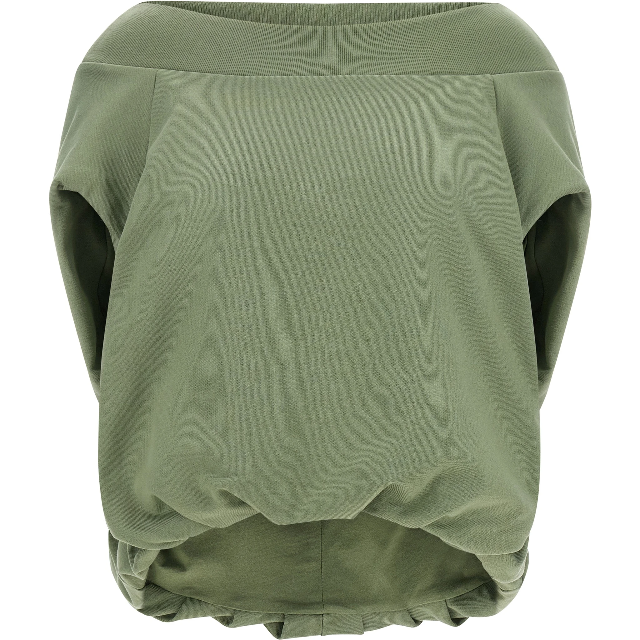 Beige Cotton Sweatshirt