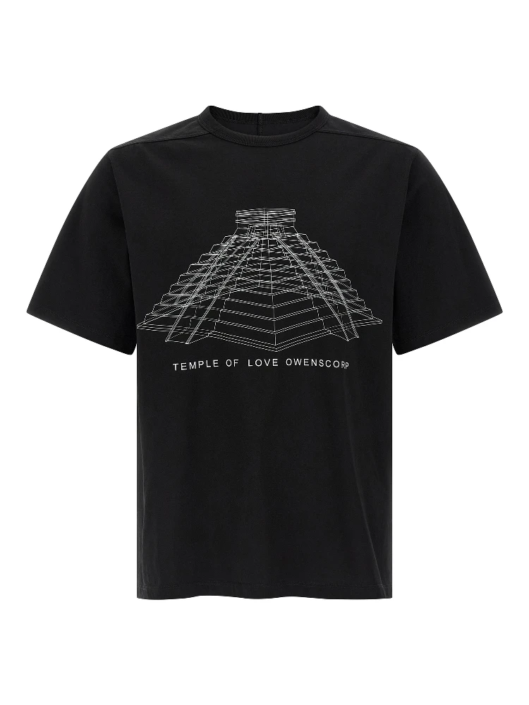 Black Cotton T-Shirt