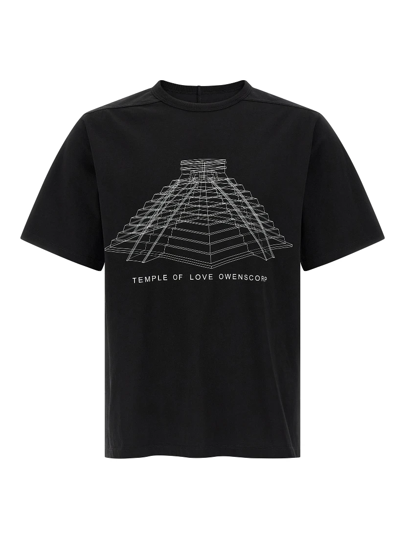Black Cotton T-Shirt