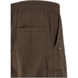 Brown Cotton Cargo Pants