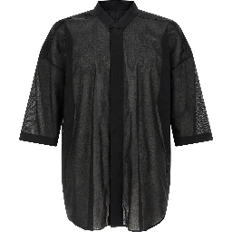 Black Cotton Blouse