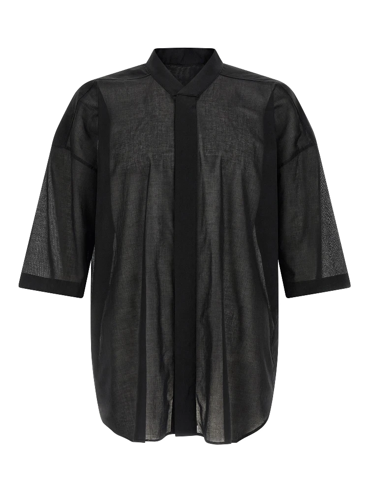 Black Cotton Blouse