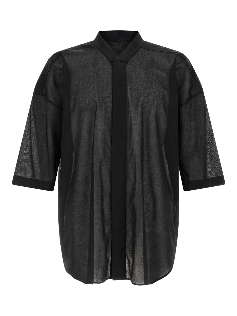 Black Cotton Blouse