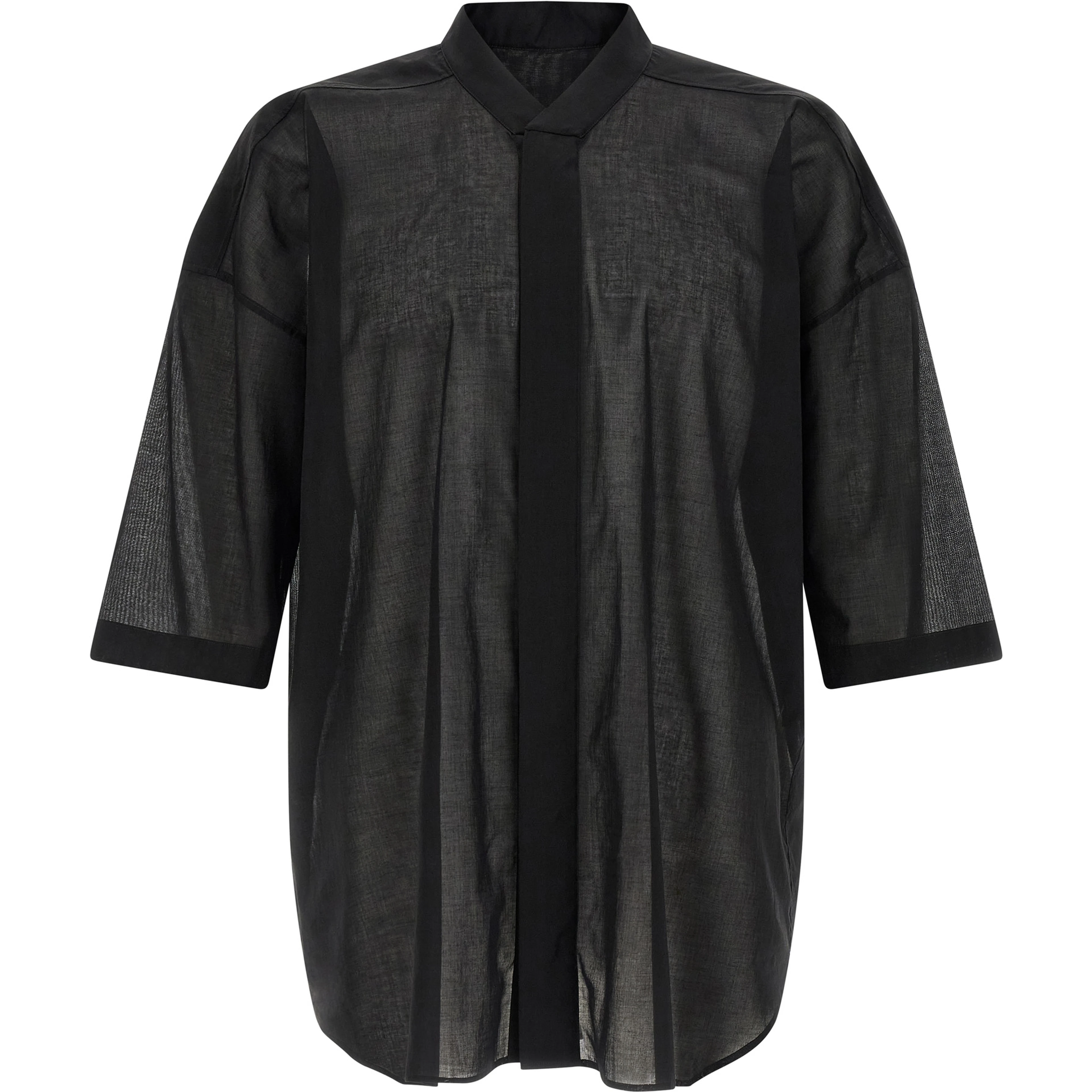 Black Cotton Blouse