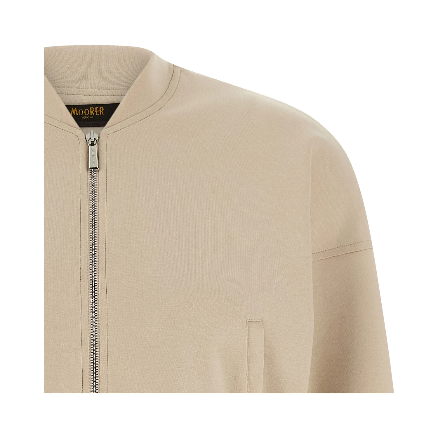 Beige Cotton Sweatshirt