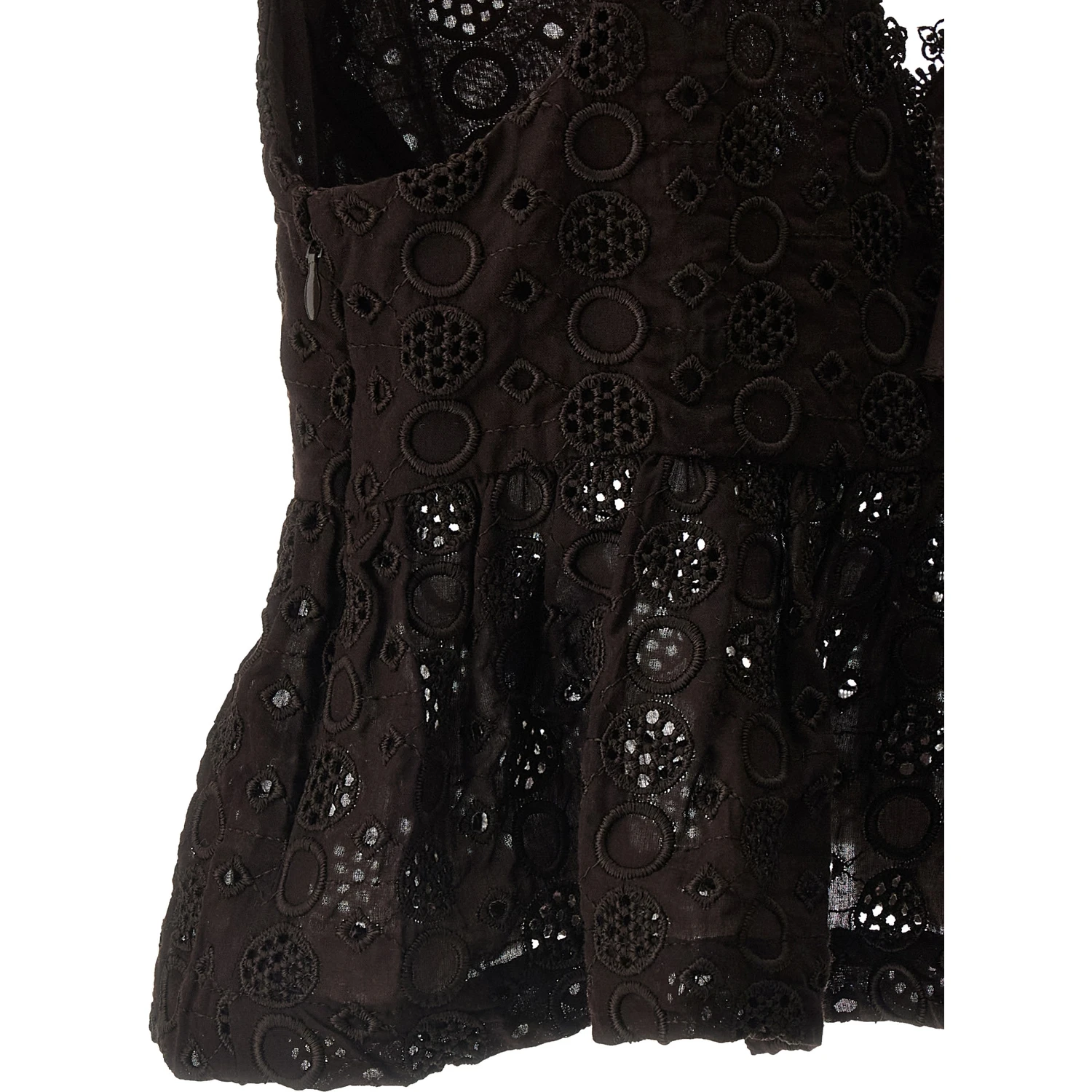 Brown Cotton Blouse