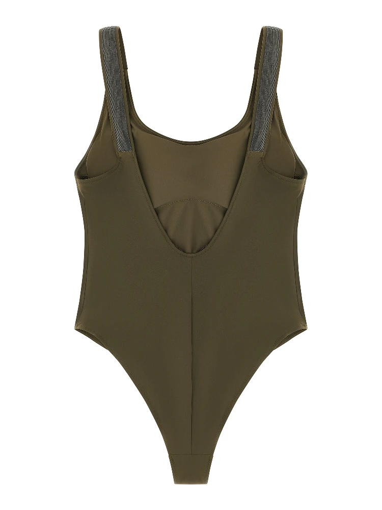 Bicolor Polyamide One-Piece Swimsuit alternative