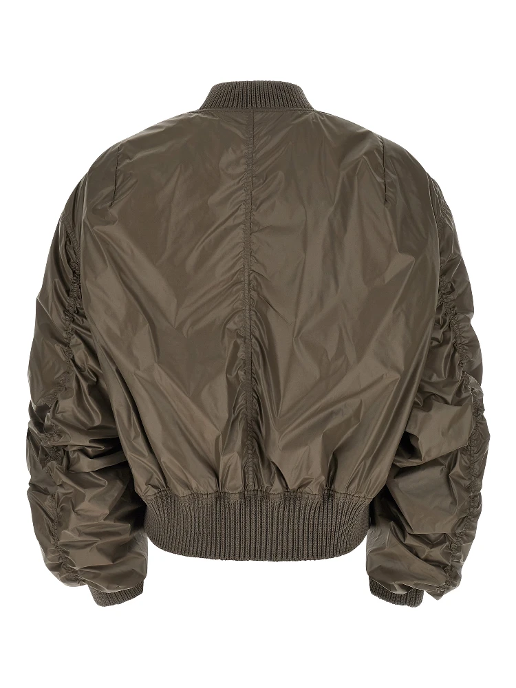 Gray Nylon Bomber alternative