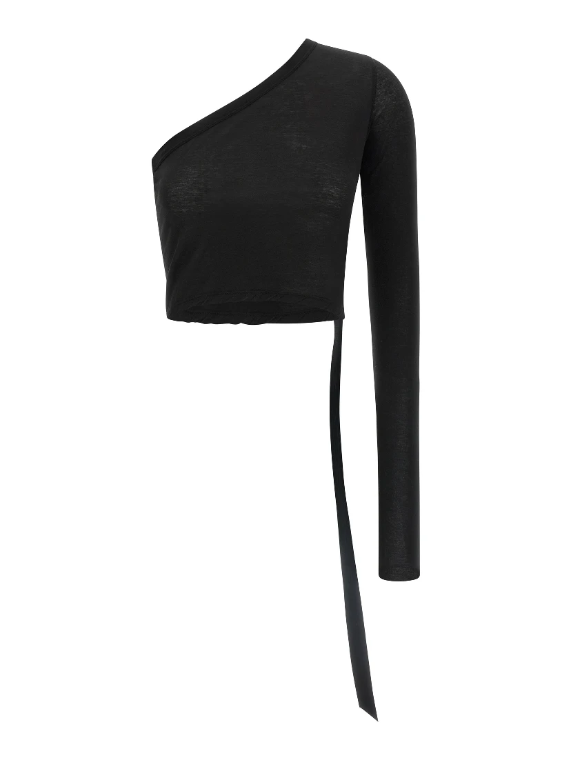 Black Cotton T-Shirt