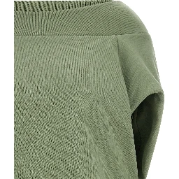 Beige Cotton Sweatshirt