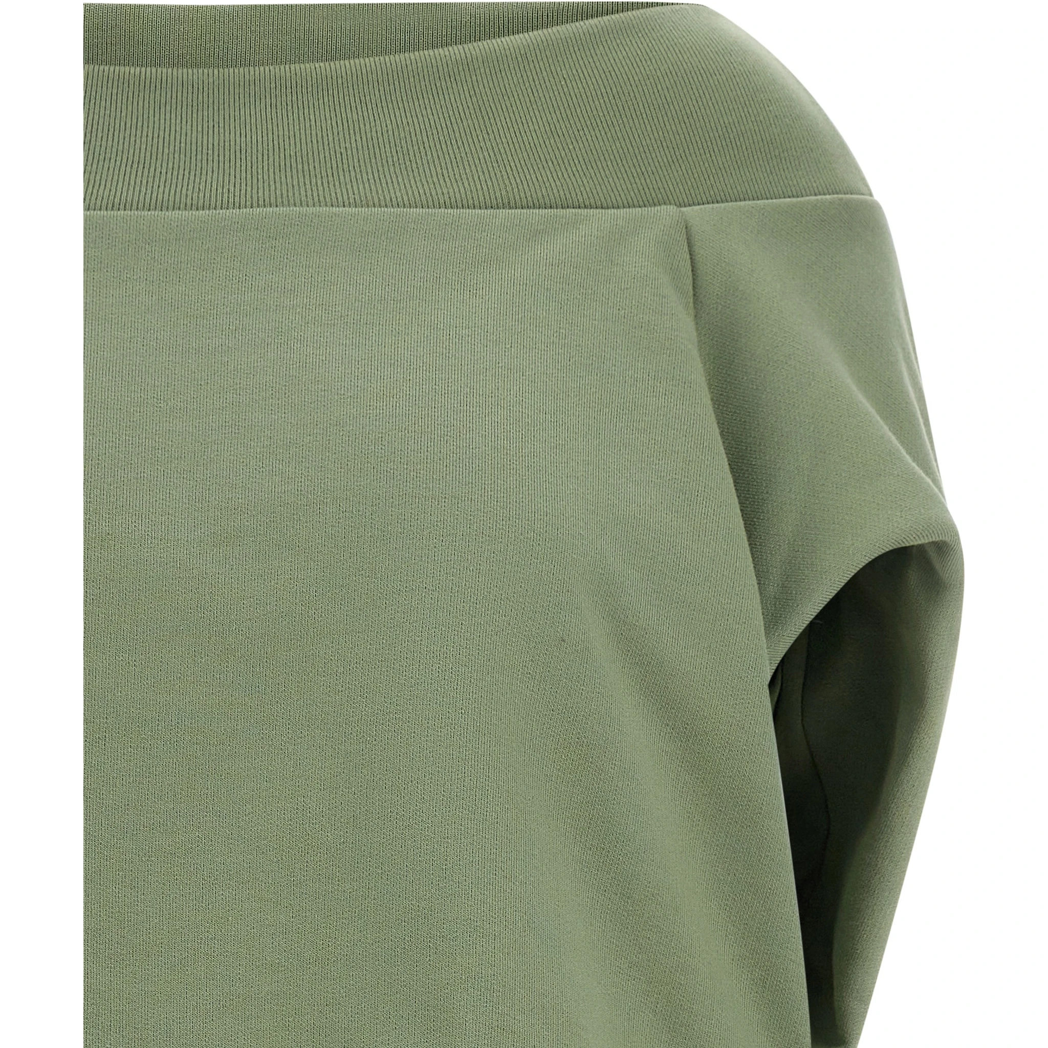 Beige Cotton Sweatshirt