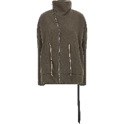 Beige Cotton Sweatshirt