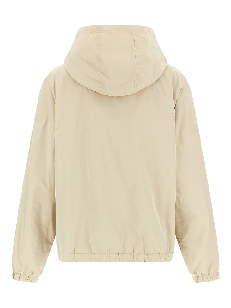 Beige Polyester Shell Jacket alternative