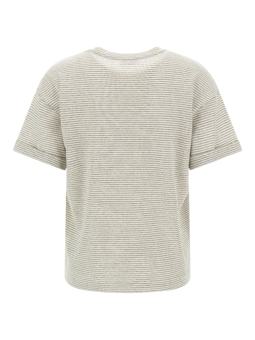 Beige Linen T-Shirt