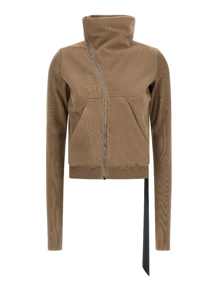 Beige Cotton Sweatshirt