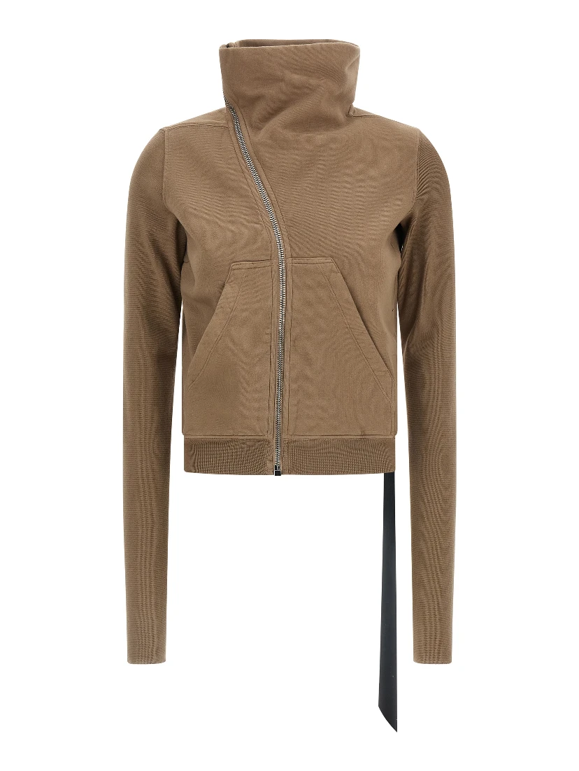 Beige Cotton Sweatshirt