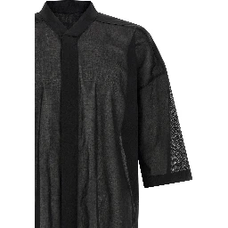 Black Cotton Blouse