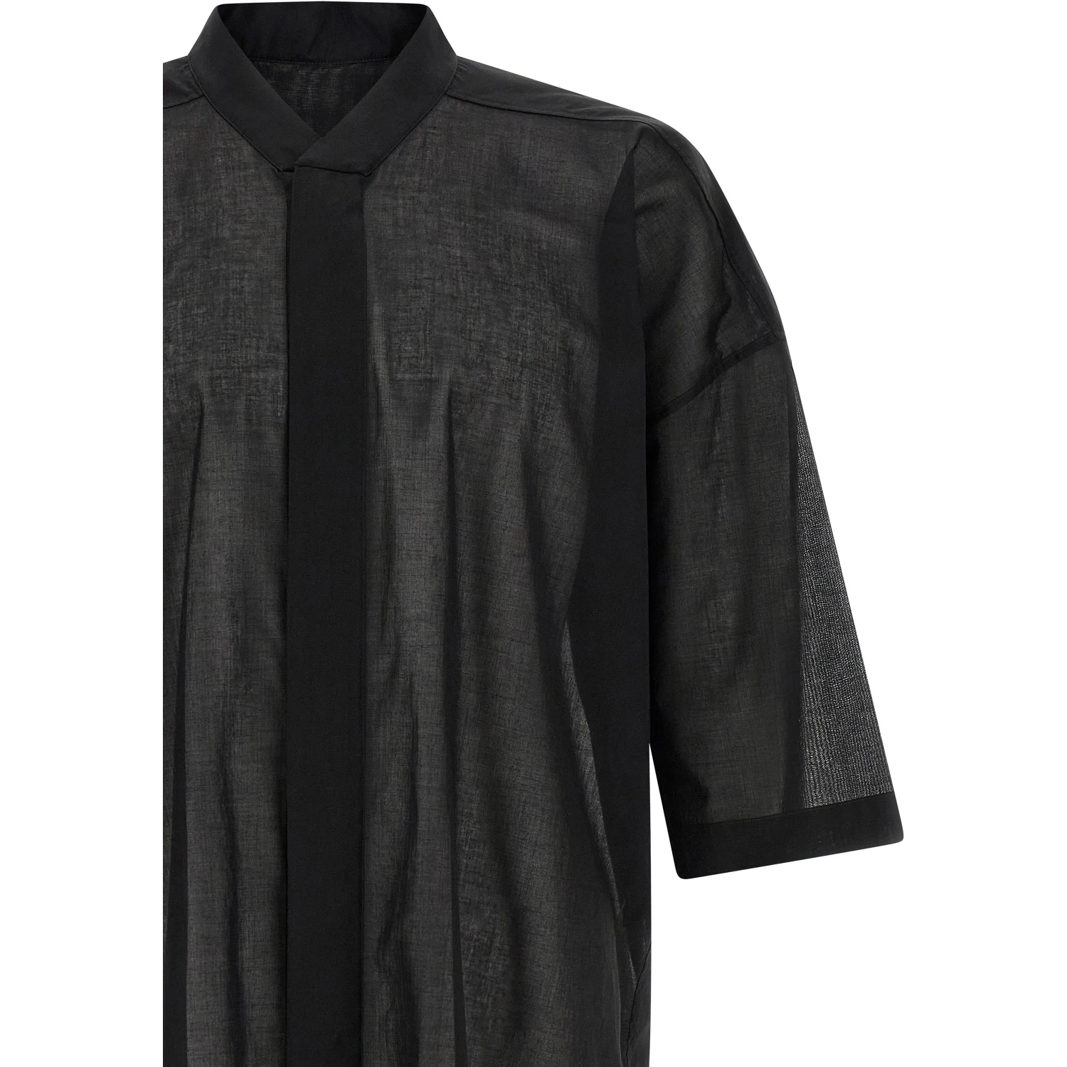 Black Cotton Blouse
