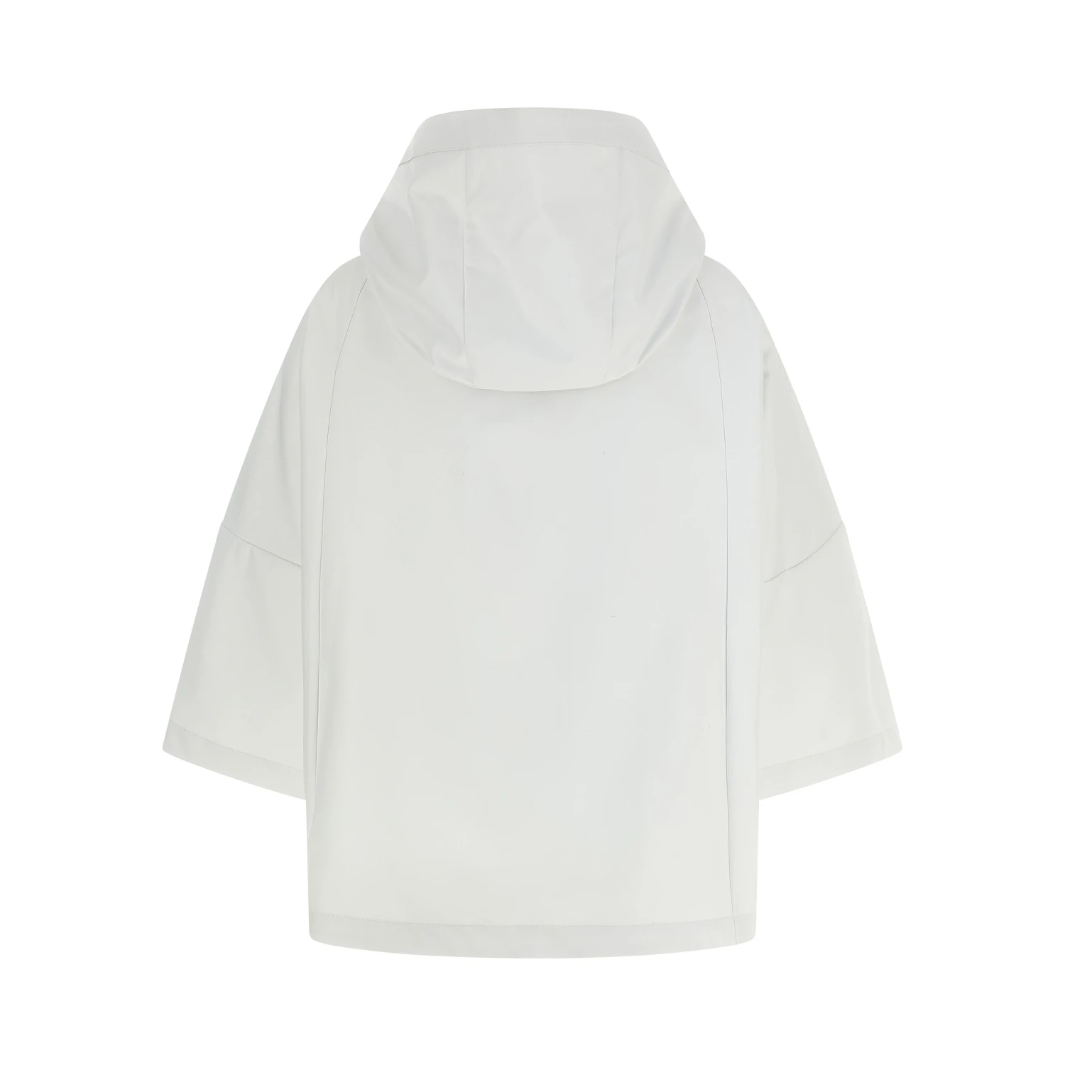 Beige Polyester Shell Jacket