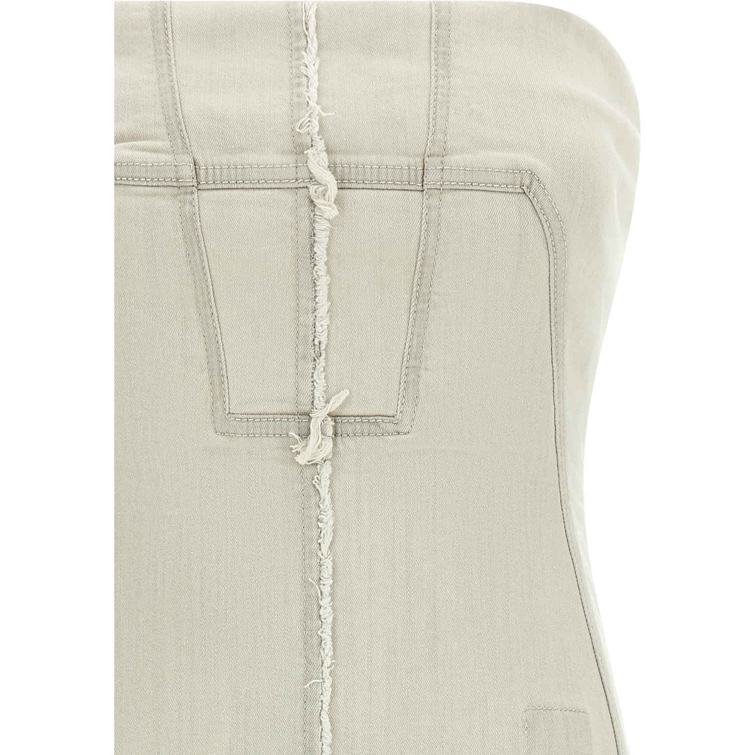 Gray Cotton Tank Tops