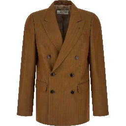 Brown Wool Blazer