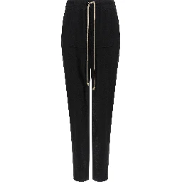 Black Cotton Mini Skirt