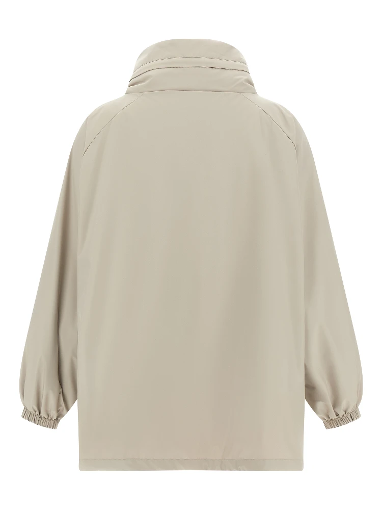 Gray Polyester Shell Jacket alternative