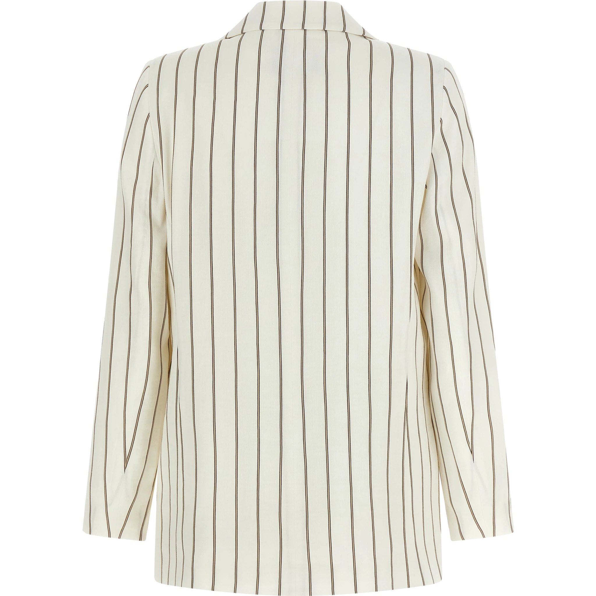 White Linen Blazer