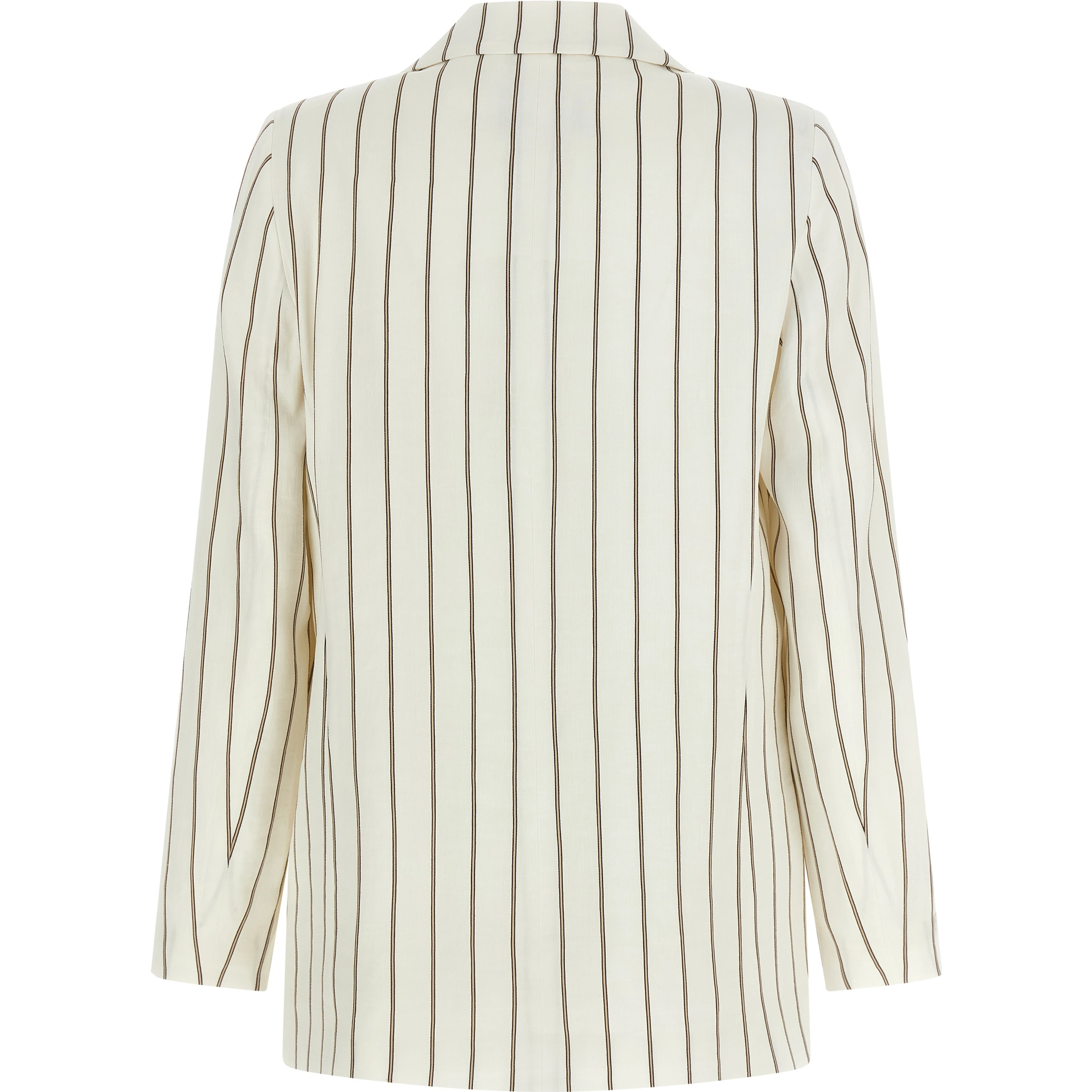 White Linen Blazer