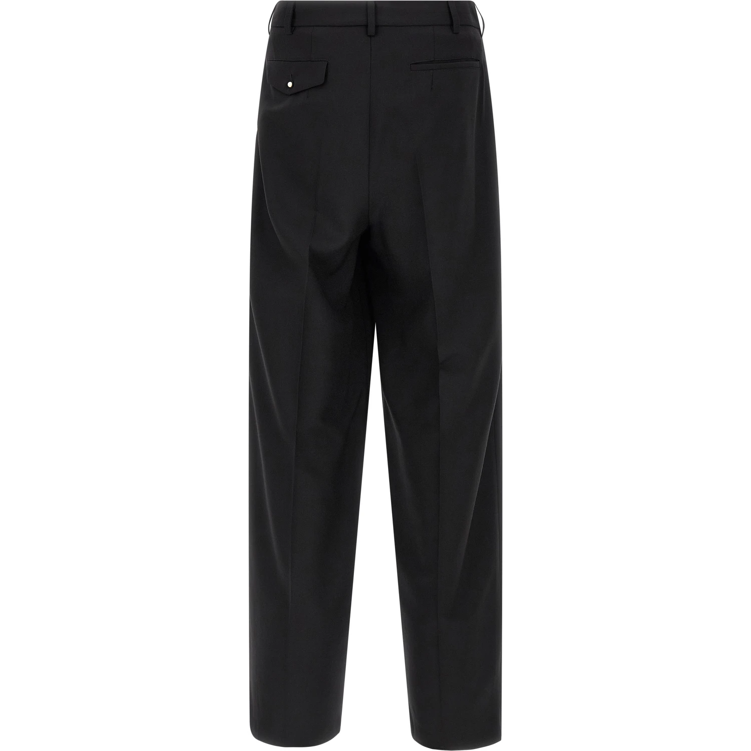 Black Wool Dress Pants