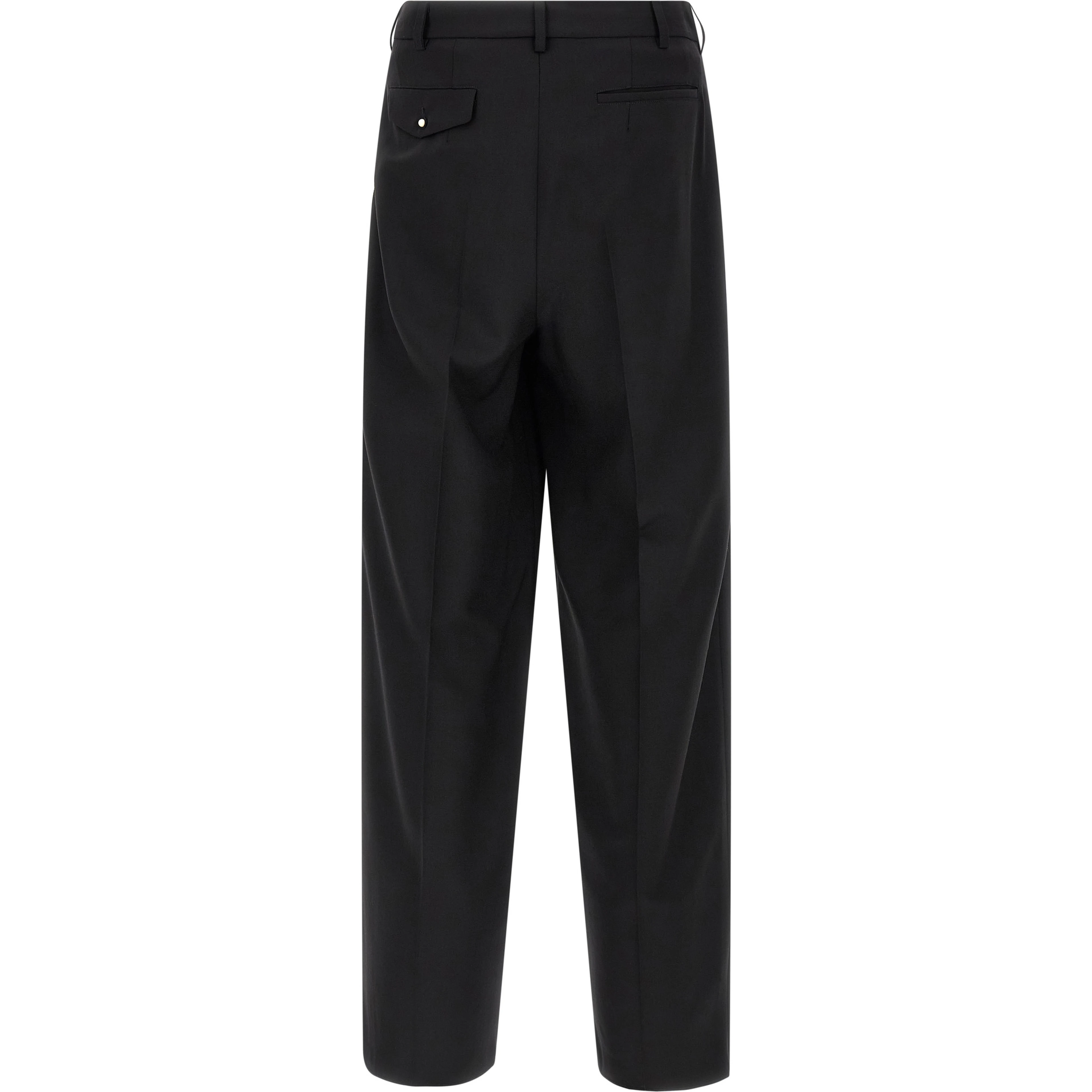 Black Wool Dress Pants