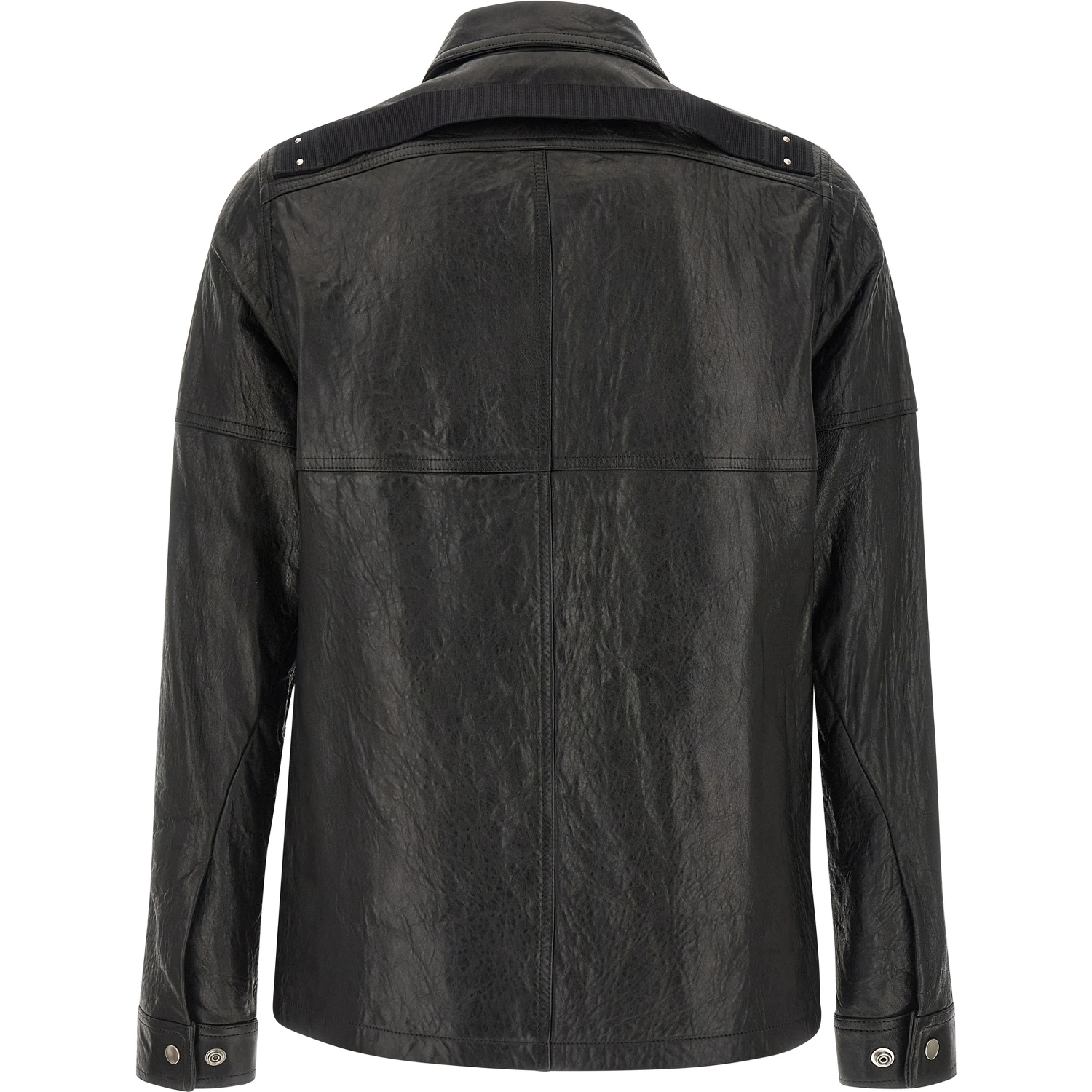 Black Lamb Leather Leather Jacket