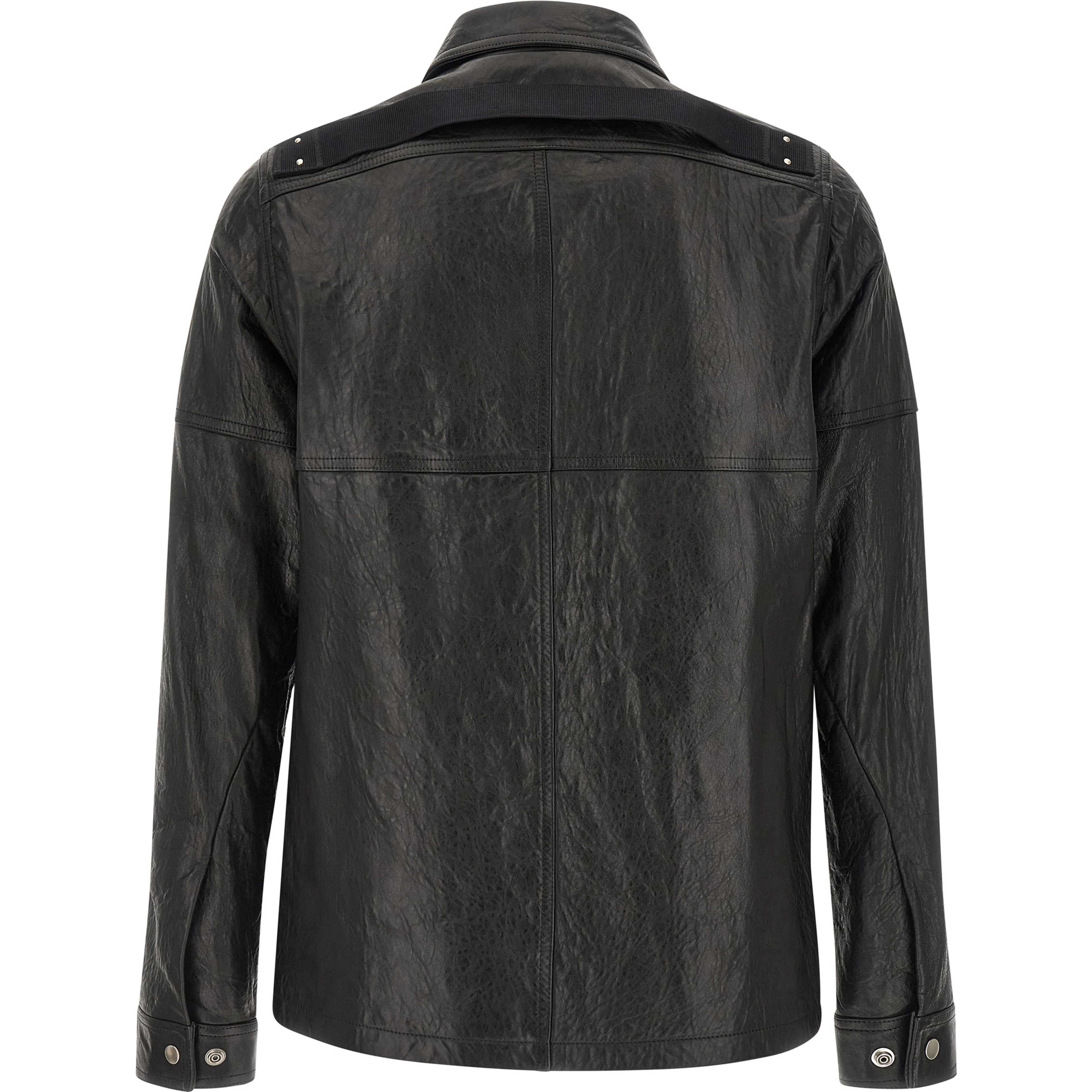 Black Lamb Leather Leather Jacket