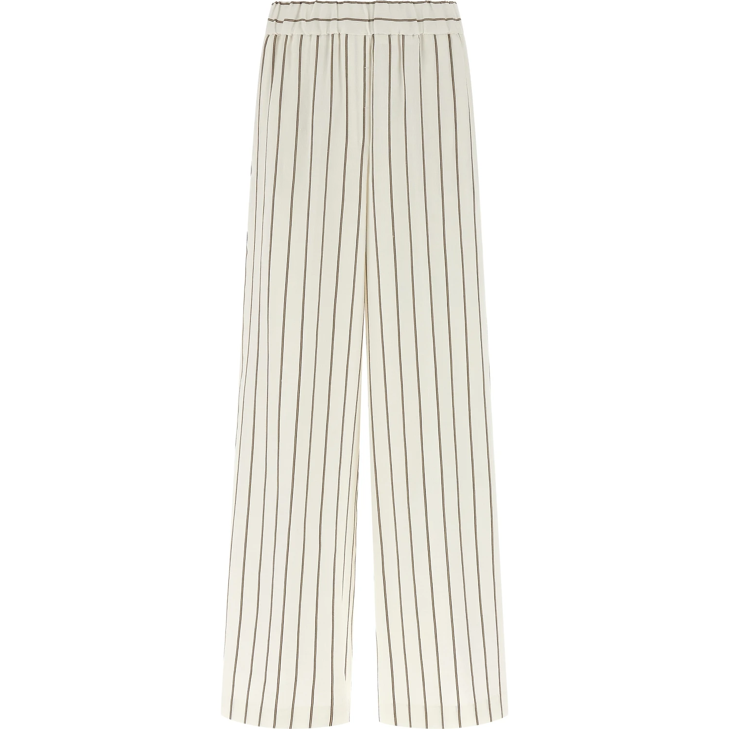 White Linen Casual Pants