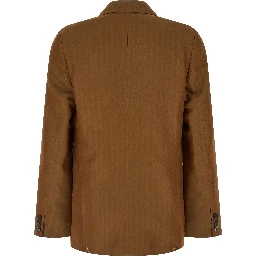 Brown Wool Blazer
