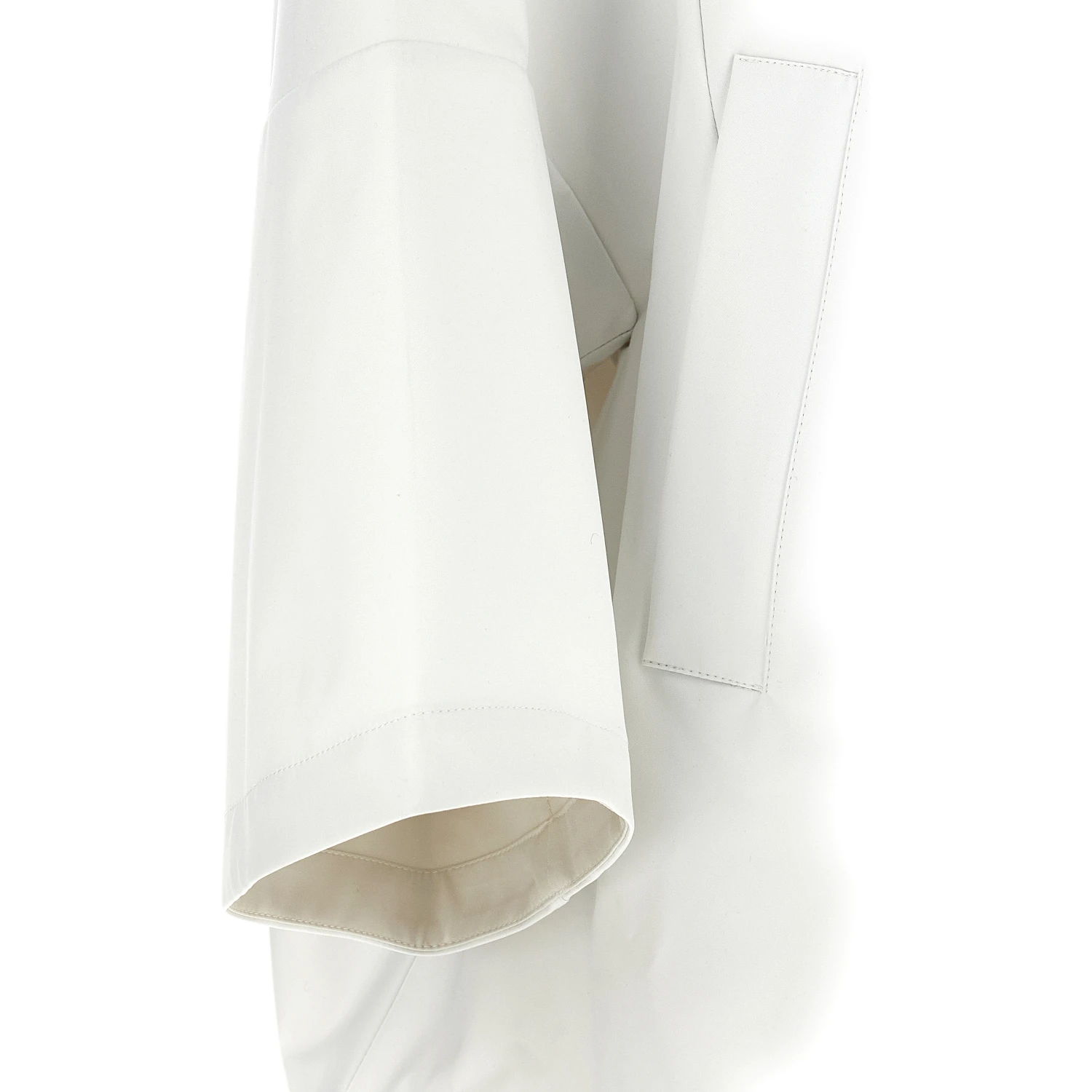 Beige Polyester Shell Jacket