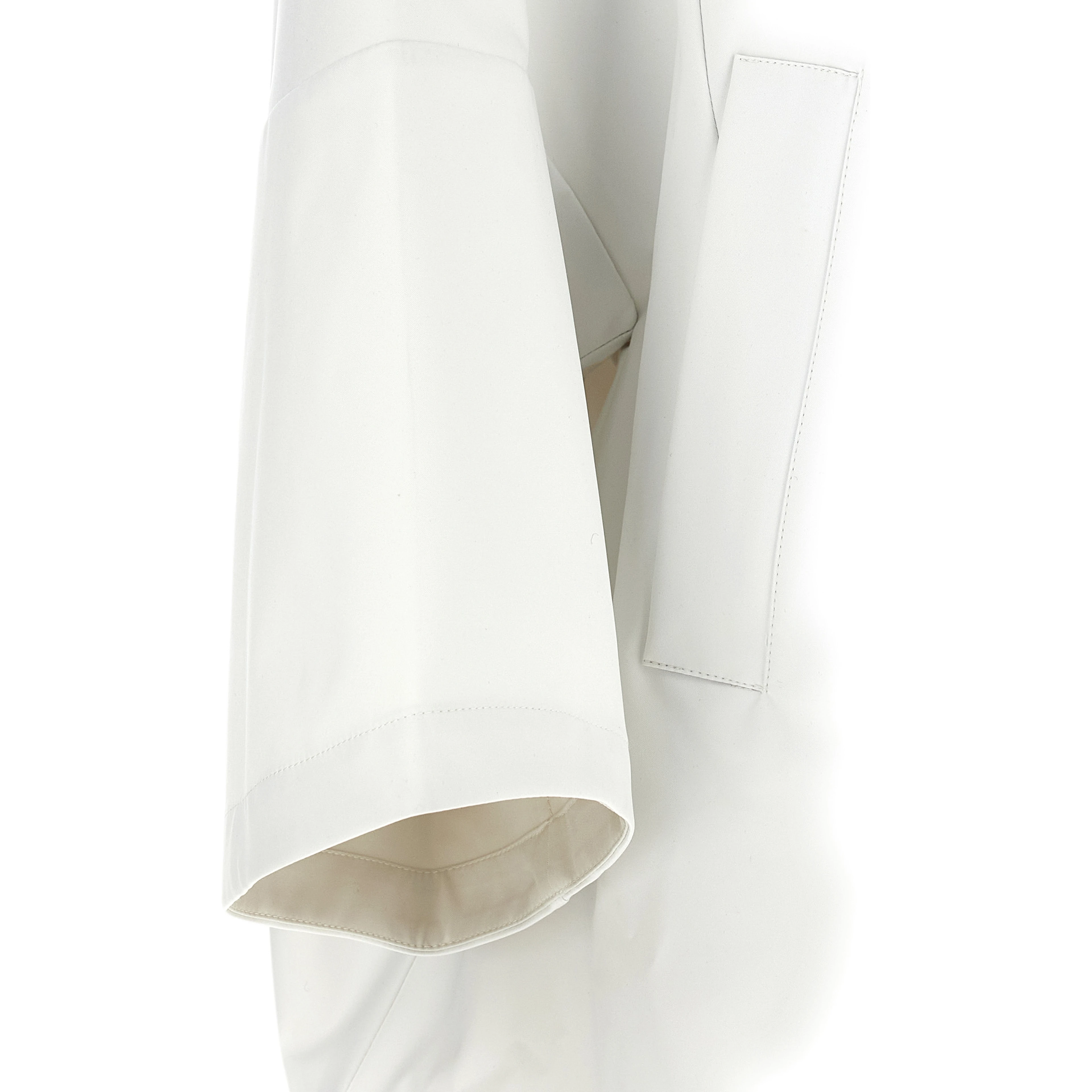 Beige Polyester Shell Jacket