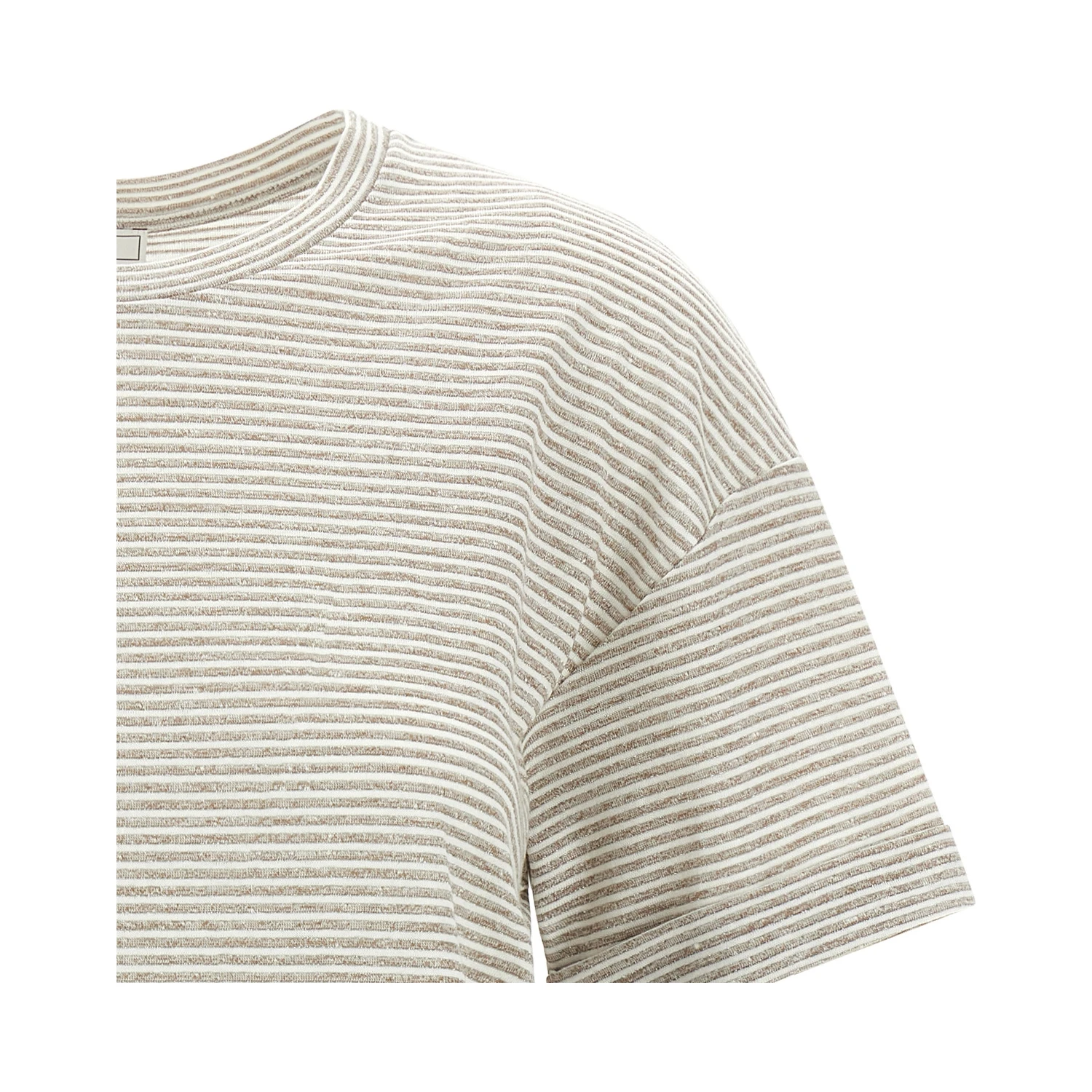 Beige Linen T-Shirt