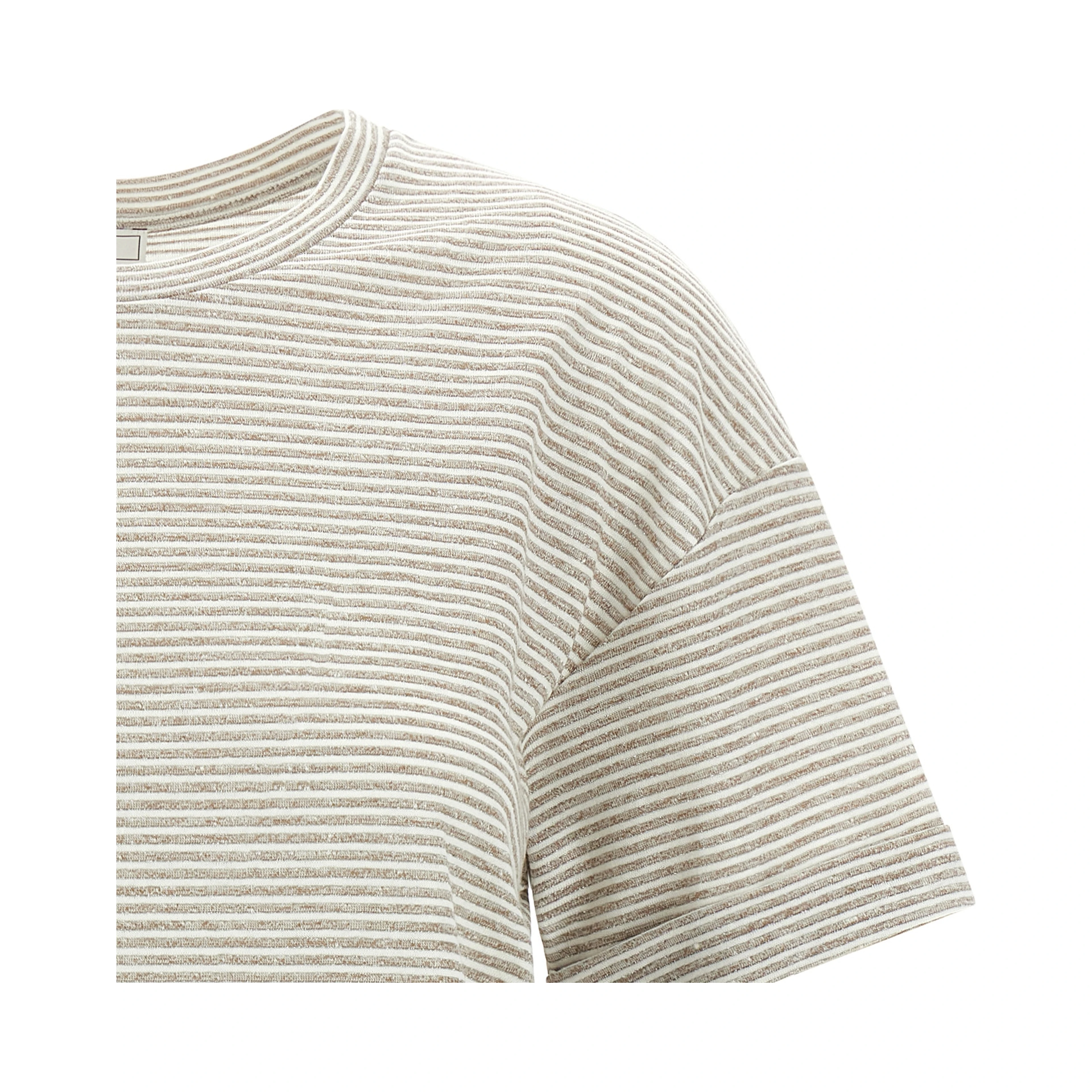 Beige Linen T-Shirt