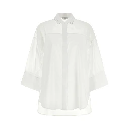 White Cotton Blouse