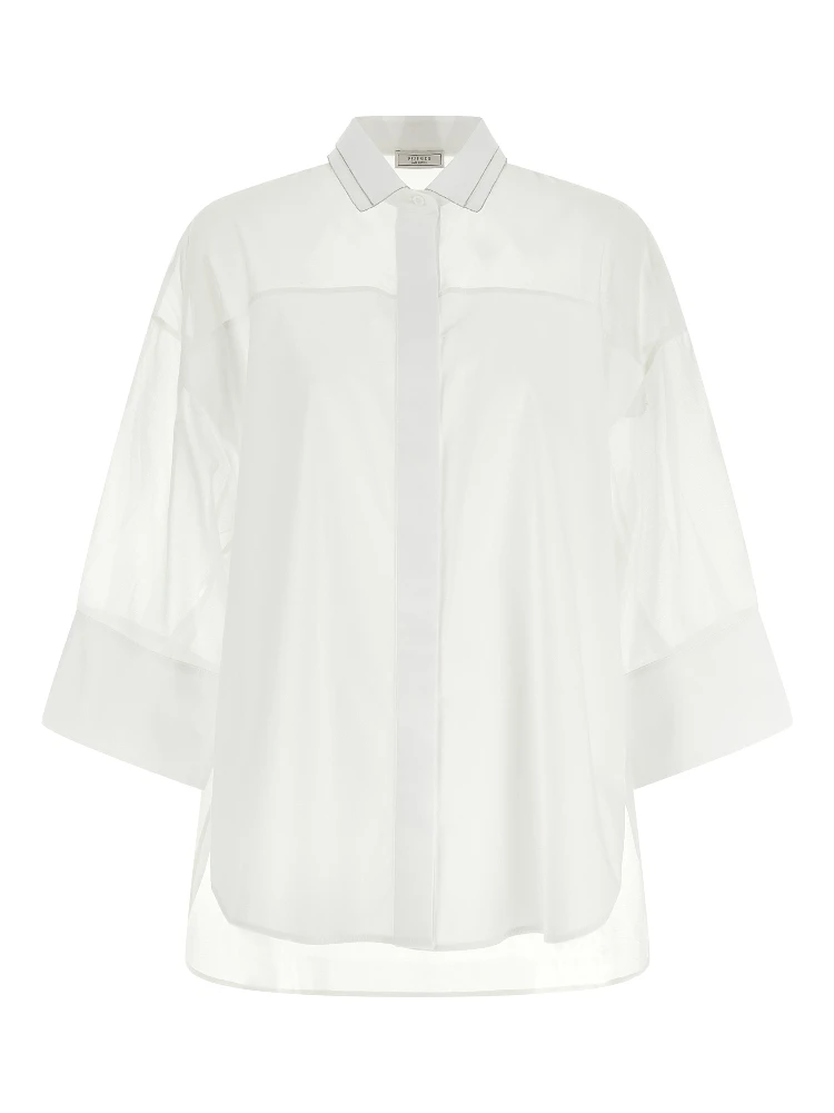 White Cotton Blouse