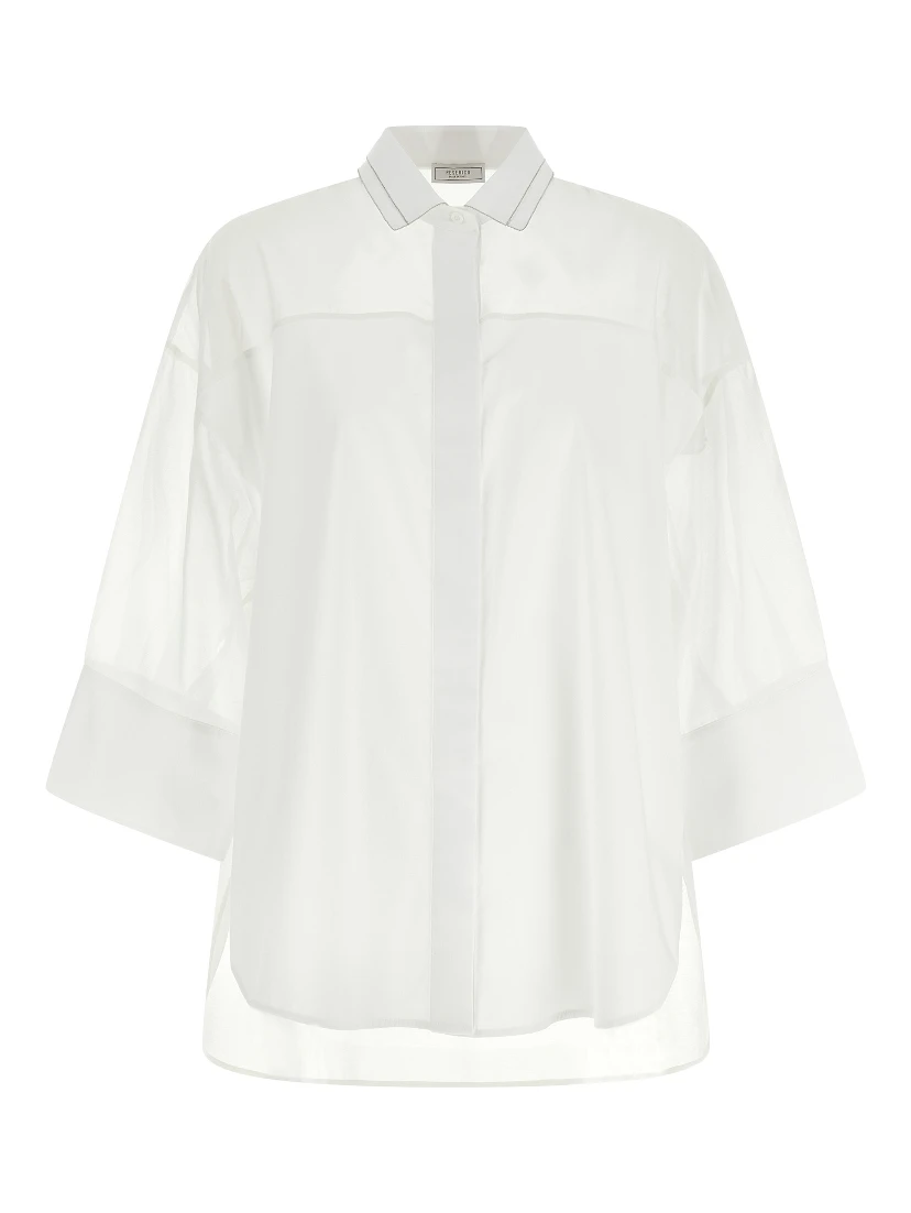 White Cotton Blouse