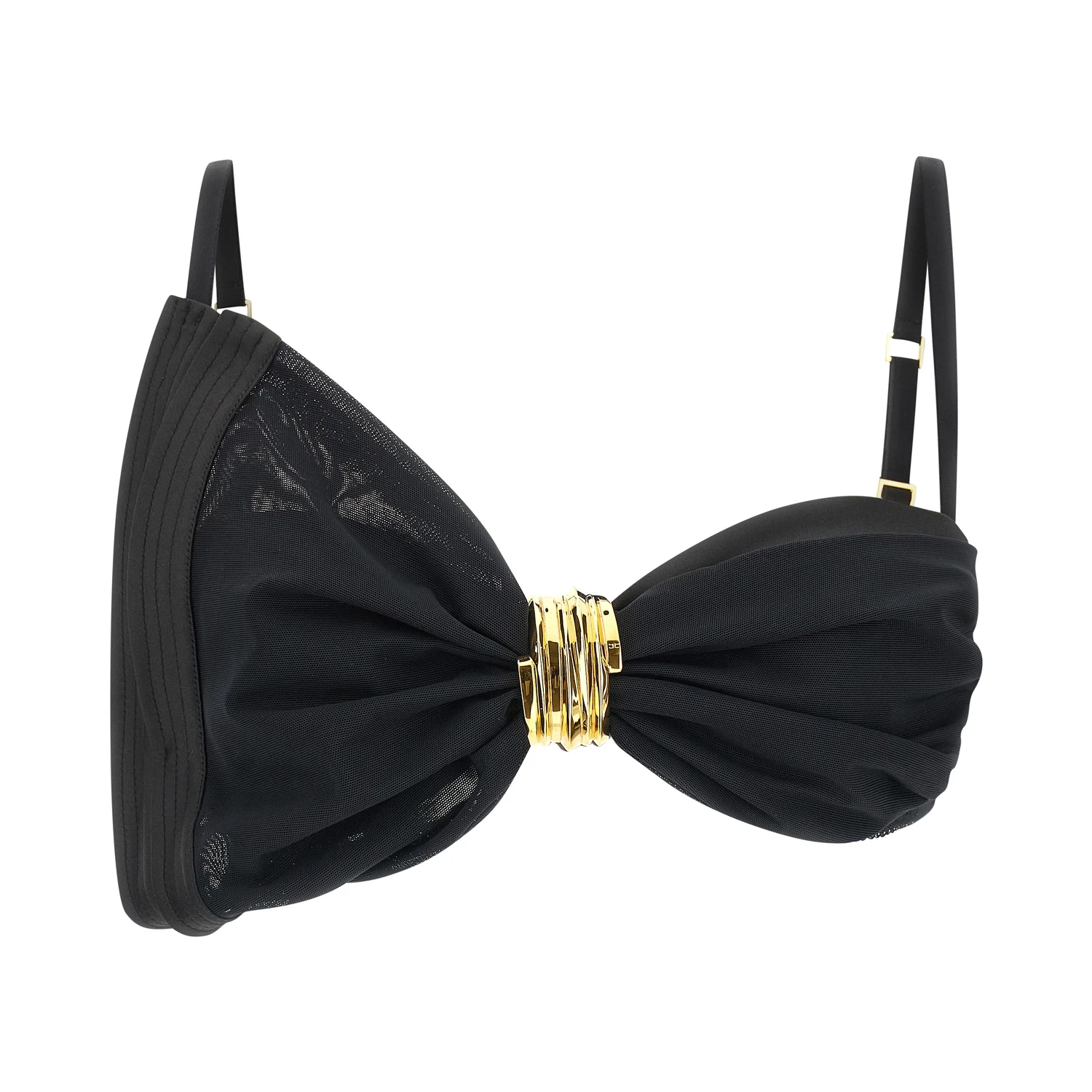 Black Polyamide Bra