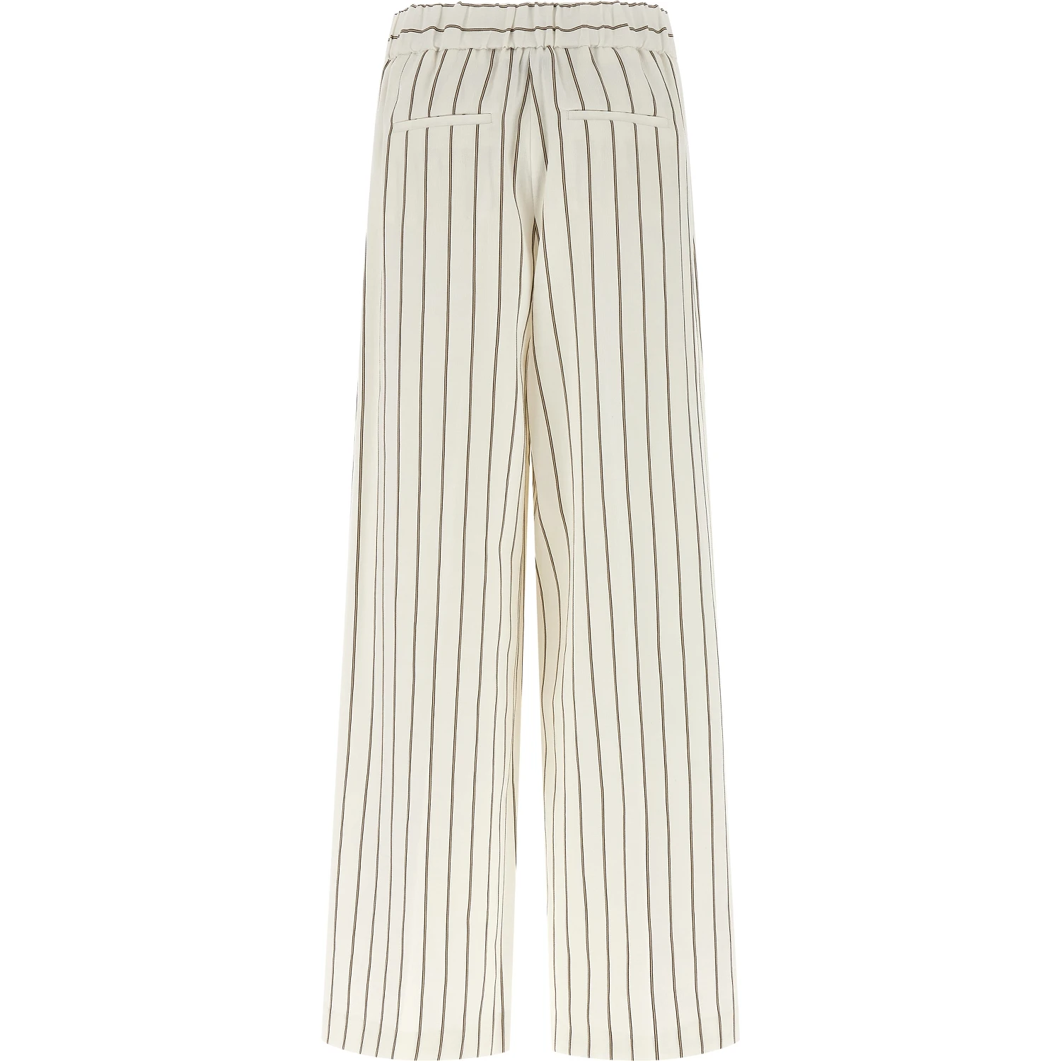 White Linen Casual Pants