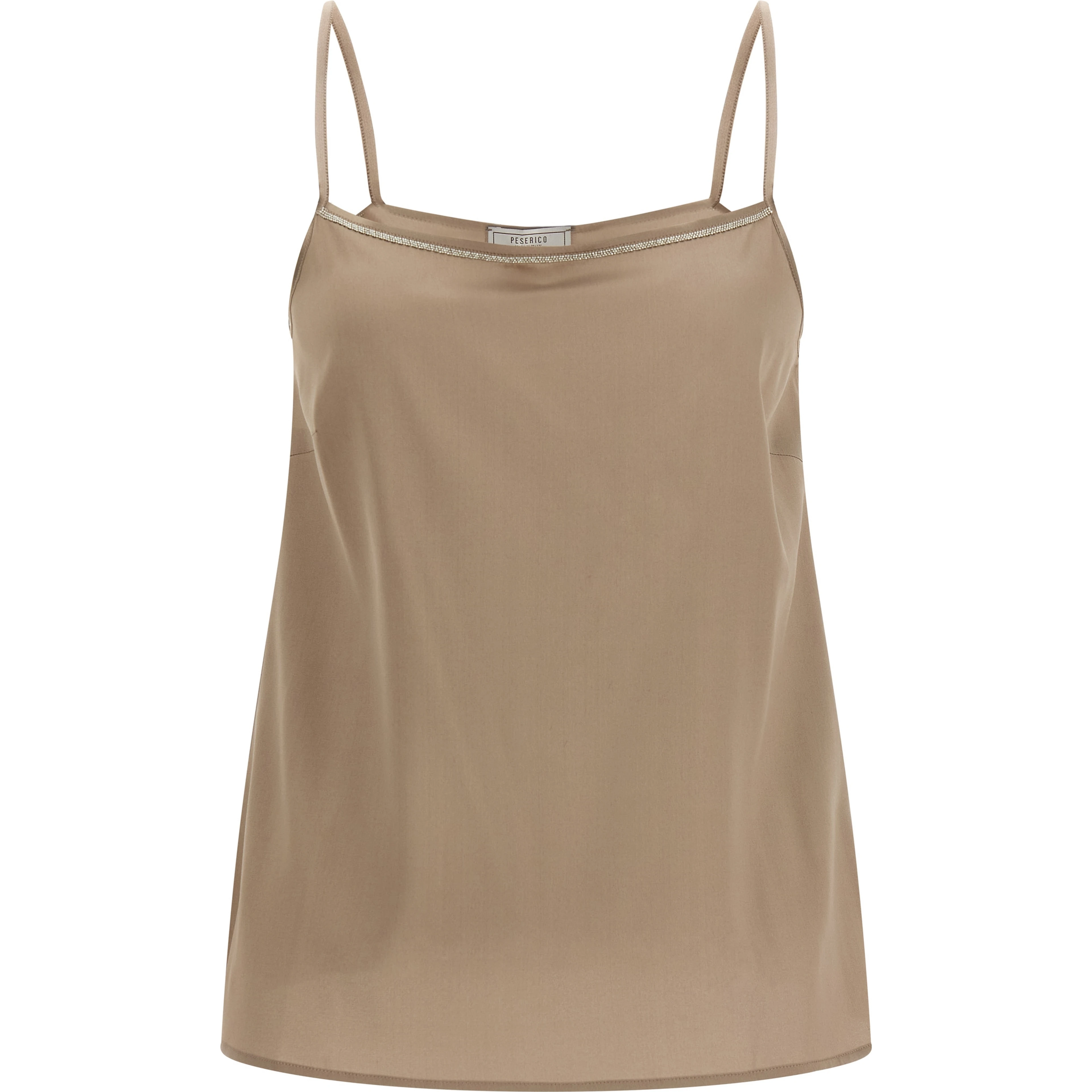 Brown Silk Blouse