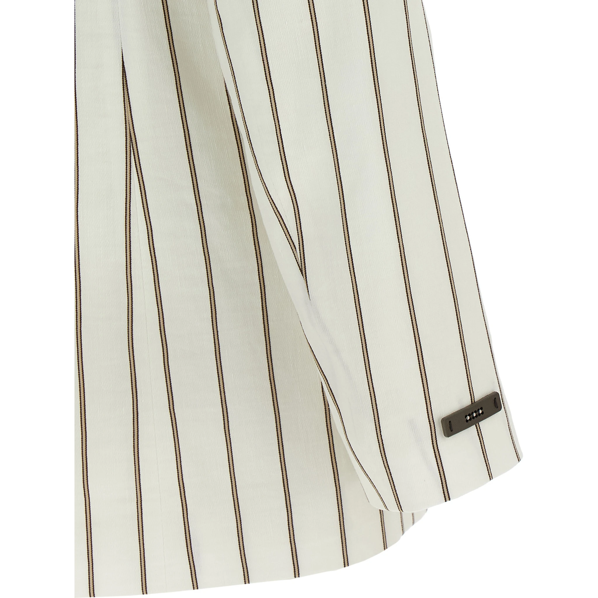 White Linen Blazer