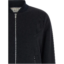Blue Cotton Bomber