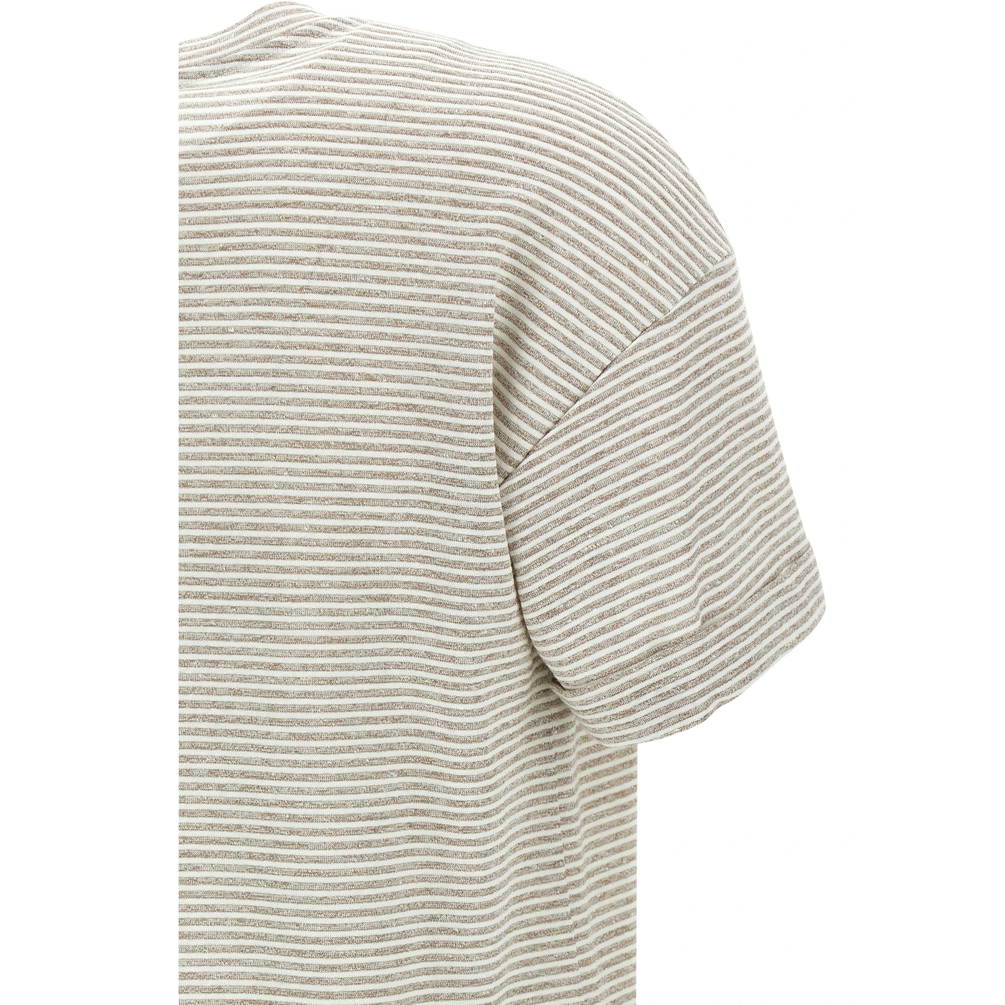 Beige Linen T-Shirt